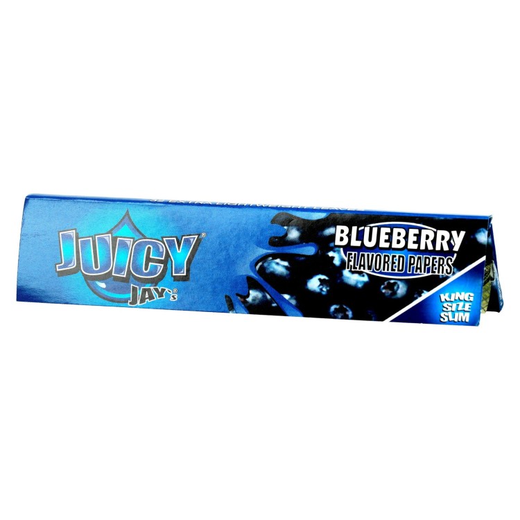 Bibułka Juicy Jay's slim King size blueberry.jpg